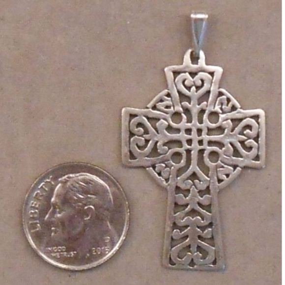 Jewelry - CELTIC CROSS sterling silver pendant SJ934-09